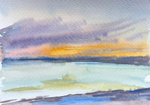 Закат. Весна