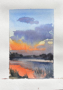 Закат. Район Озерков