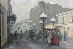 Новогодний Арбат 