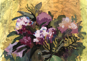 Этюд с гортензией
