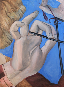 Штудия руки (копия ренессансной фрески)