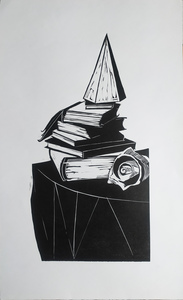 Натюрморт с книгами